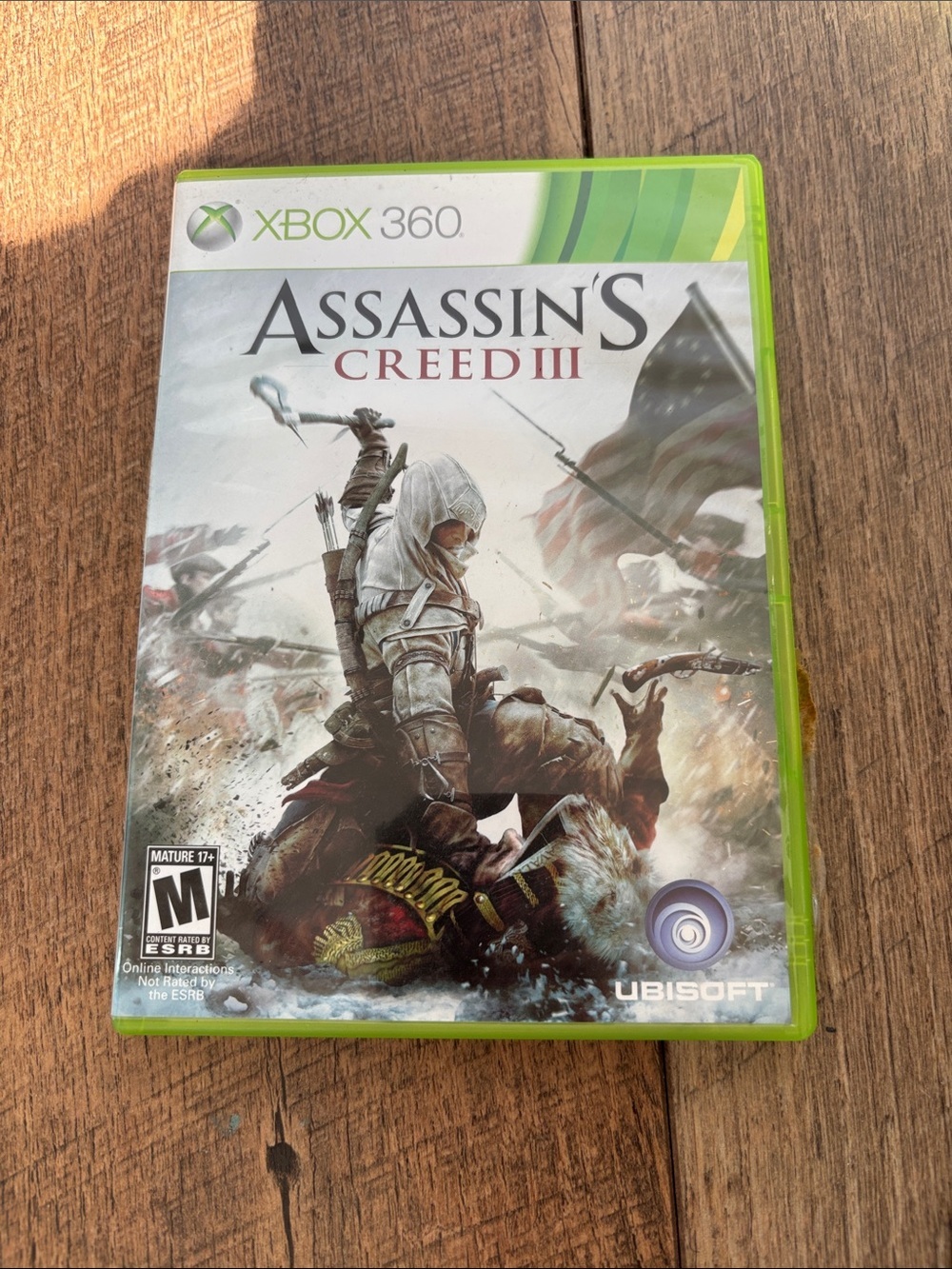 Assassin's Creed III (Xbox 360) - Green Case by
